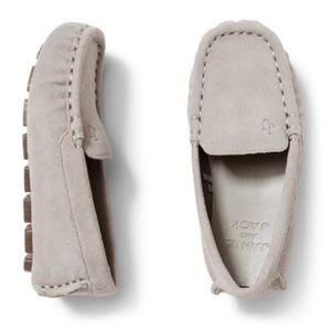 Janie and Jack Boys size 9 Grey Suede drivers